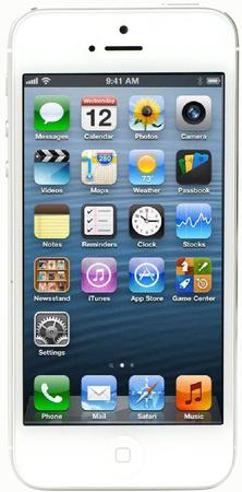 Смартфон Apple iPhone 5 32Gb White & Silver - Кинешма