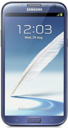 Смартфон Samsung Galaxy Note 2 GT-N7100 Blue - Кинешма